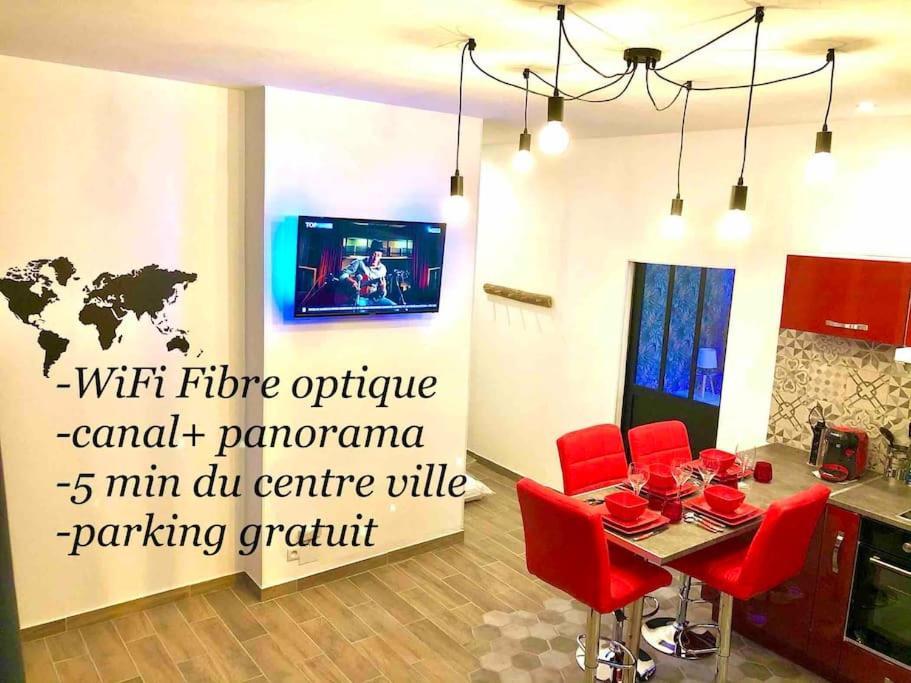 סנס Le Led Room,Centre Ville Place De Parking Gratuite מראה חיצוני תמונה
